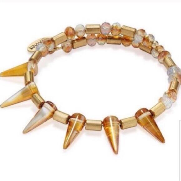 Alex & Ani Golden Aura Depths of the Wild Bangle Bracelet Coastal Cowgirl Casual - Picture 1 of 11